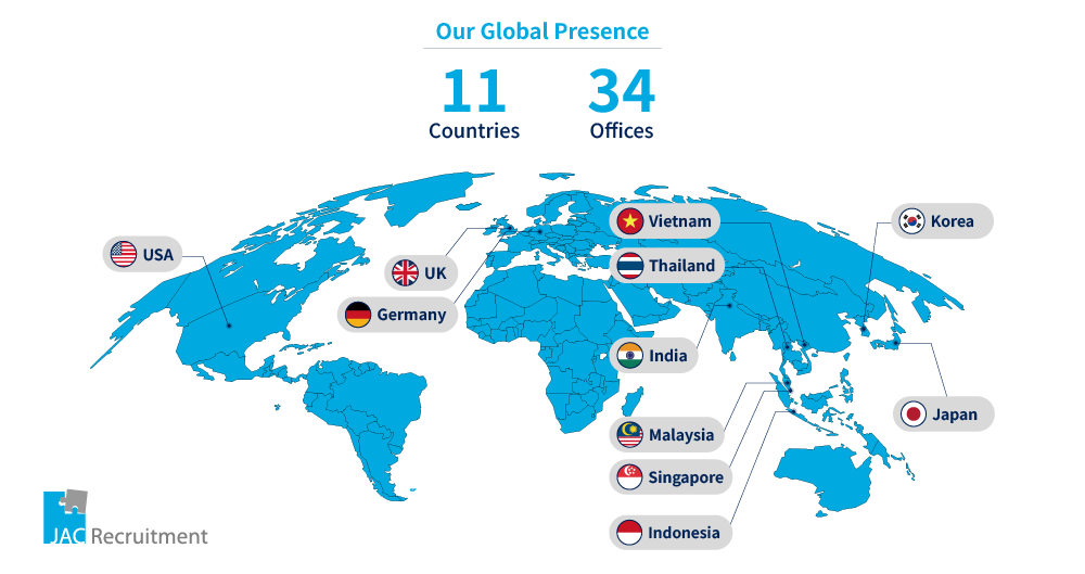Where JAC Recruitments office are located